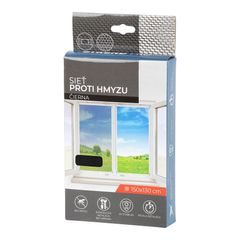 Síť proti hmyzu na suchý zip FlyScreen2 150x130cm černá