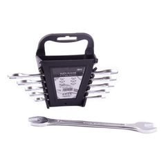 Klíče ploché lesklé 6-17mm, 6ks