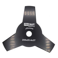 Nůž křovinořezu (D255*25.4) 3T PROCRAFT | H-3T Procraft
