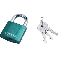 EXTOL CRAFT zámek visací litinový barevný, 38mm, 77020