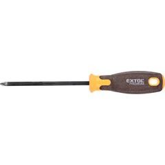 EXTOL PREMIUM šroubovák křížový PZ SUPERGRIP, PZ 2x125mm, CrV, 8819277