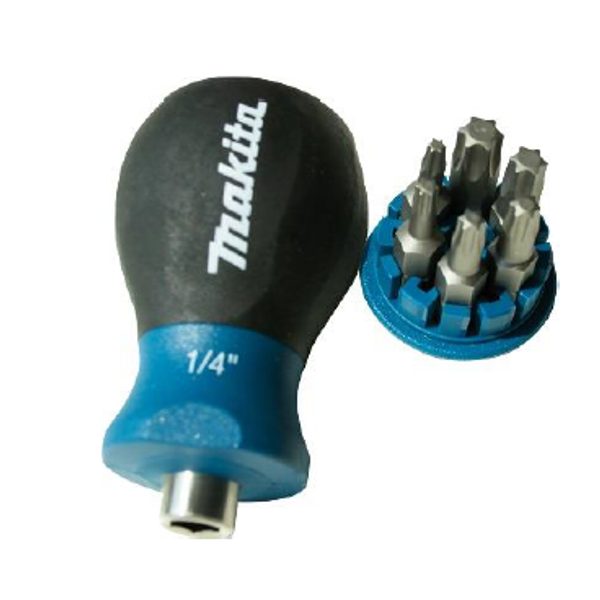 MAKITA P-84159 - ŠROUBOVÁK S 6 BITY 1/4" PZ/PH - ŠROUBOVÁKY{% if zbozi.kategorie.adresa_nazvy[0] != zbozi.kategorie.nazev %} - RUČNÍ NÁŘADÍ{% endif %}