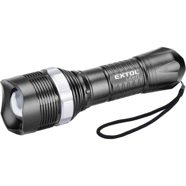 EXTOL LIGHT SVÍTILNA 40LM, ZOOM, 1W LED, ABS PLAST, 43116 - KAPESNÍ SVÍTILNY A ČELOVKY{% if zbozi.kategorie.adresa_nazvy[0] != zbozi.kategorie.nazev %} - SVÍTIDLA{% endif %}