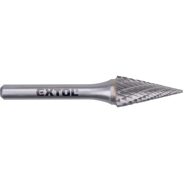 EXTOL INDUSTRIAL FRÉZA KARBIDOVÁ, KONICKÁ-JEHLAN, PR.12X25MM/STOPKA 6MM,SEK STŘEDNÍ (DOUBLE-CUT), 8703795 - STOPKOVÉ FRÉZKY{% if zbozi.kategorie.adresa_nazvy[0] != zbozi.kategorie.nazev %} - PŘÍSLUŠENSTVÍ{% endif %}