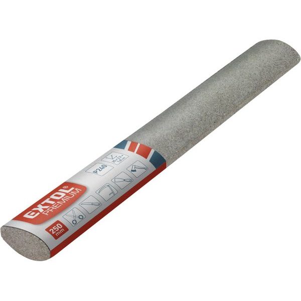 EXTOL PREMIUM BROUSEK ELIPSOVITÝ, 250X33X18MM P240, 8877015 - BROUSKY NA NOŽE A NŮŽKY{% if zbozi.kategorie.adresa_nazvy[0] != zbozi.kategorie.nazev %} - RUČNÍ NÁŘADÍ{% endif %}