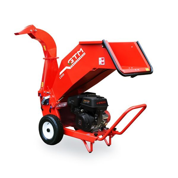 GTM GTS 1300 GE TO BENZÍNOVÝ DRTIČ DŘEVA S ELEKTROSTARTEM A OTOČNÝM KOMÍNEM - DRTIČ S BENZÍNOVÝM MOTOREM{% if zbozi.kategorie.adresa_nazvy[0] != zbozi.kategorie.nazev %} - ZAHRADA{% endif %}