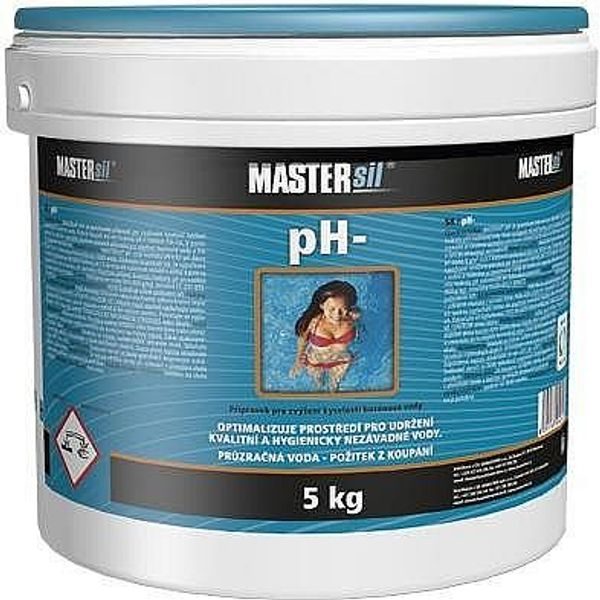 PŘÍPRAVEK PH- MASTERSIL KBELÍK 5KG - BAZÉNOVÉ PŘÍSLUŠENSTVÍ A CHEMIE{% if zbozi.kategorie.adresa_nazvy[0] != zbozi.kategorie.nazev %} - ZAHRADA{% endif %}
