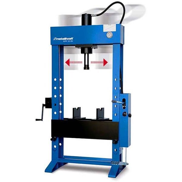 RUČNÍ/NOŽNÍ HYDRAULICKÝ LIS WPP 50 BK - LISY HYDRAULICKÉ{% if zbozi.kategorie.adresa_nazvy[0] != zbozi.kategorie.nazev %} - KOVOOBRÁBĚCÍ STROJE{% endif %}