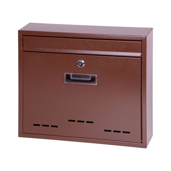 POŠTOVNÍ SCHRÁNKA FLATBLOCK HNĚDÁ, 31X36X9CM - POŠTOVNÍ SCHRÁNKY{% if zbozi.kategorie.adresa_nazvy[0] != zbozi.kategorie.nazev %} - DŮM A DOMÁCNOST, ELEKTRO..{% endif %}