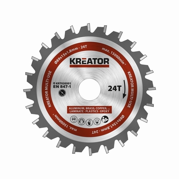 KREATOR KRT020501 PILOVÝ KOTOUČ UNIVERZÁLNÍ 89MM, 24T - PRŮMĚR 85, 136 A 140{% if zbozi.kategorie.adresa_nazvy[0] != zbozi.kategorie.nazev %} - PŘÍSLUŠENSTVÍ{% endif %}