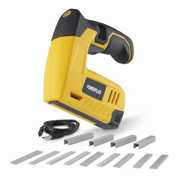 POWERPLUS POWX13680 AKU SPONKOVAČKA / HŘEBÍKOVAČKA 4V 2,0 AH - AKU SPONKOVAČKY, HŘEBÍKOVAČKY{% if zbozi.kategorie.adresa_nazvy[0] != zbozi.kategorie.nazev %} - AKU NÁŘADÍ{% endif %}