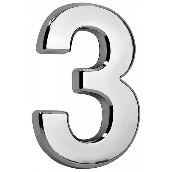 DOMOVNÍ ČÍSLO "3" MAGICHOME, S LEPÍCÍ PÁSKOU, STŘÍBRNÉ, 70X100 MM, ABS - DOMOVNÍ ČÍSLA{% if zbozi.kategorie.adresa_nazvy[0] != zbozi.kategorie.nazev %} - DŮM A DOMÁCNOST, ELEKTRO..{% endif %}