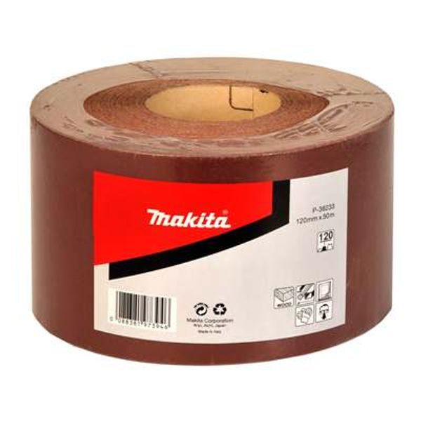 MAKITA P-38205 - PAPÍR BRUSNÝ 120MM K60 ROLE 50M - OSTATNÍ PŘÍSLUŠENSTVÍ{% if zbozi.kategorie.adresa_nazvy[0] != zbozi.kategorie.nazev %} - MAKITA-SHOP{% endif %}