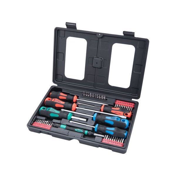 EXTOL PREMIUM ŠROUBOVÁKY A HROTY SADA 47KS, 1/4" HROTY A 4MM MINI HROTY, CRV, 8819258 - SADY BITŮ{% if zbozi.kategorie.adresa_nazvy[0] != zbozi.kategorie.nazev %} - PŘÍSLUŠENSTVÍ{% endif %}