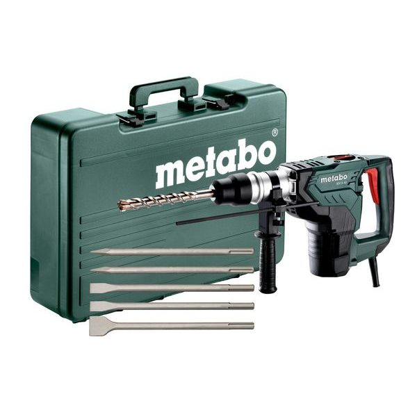 METABO KH 5-40 + 5 SEKÁČŮ SDS MAX - KOMBINOVANÁ KLADIVA{% if zbozi.kategorie.adresa_nazvy[0] != zbozi.kategorie.nazev %} - ELEKTRICKÉ NÁŘADÍ{% endif %}