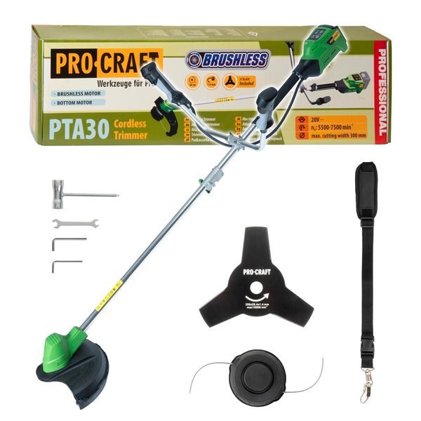 AKU KŘOVINOŘEZ PROCRAFT PTA30 (BEZ BATERIE A NABÍJEČKY) | PTA30 PROCRAFT - AKU KŘOVINOŘEZY{% if zbozi.kategorie.adresa_nazvy[0] != zbozi.kategorie.nazev %} - ZAHRADA{% endif %}