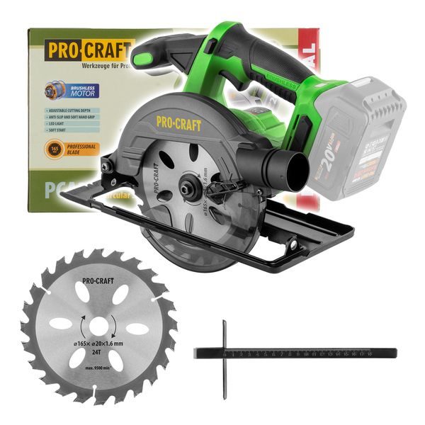 AKU KOTOUČOVÁ PILA PROCRAFT PCA32BB (BEZ BATERIE A NABÍJEČKY) | PCA32-BB PROCRAFT - PILY DO 165MM{% if zbozi.kategorie.adresa_nazvy[0] != zbozi.kategorie.nazev %} - AKU NÁŘADÍ{% endif %}