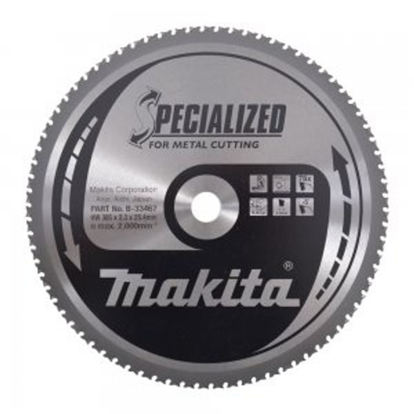 MAKITA B-33467 - KOTOUČ PILOVÝ OCEL SPECIALIZED 305X2.3X25.4MM 78Z = OLD B-09793 - PILOVÉ KOTOUČE{% if zbozi.kategorie.adresa_nazvy[0] != zbozi.kategorie.nazev %} - KOVOOBRÁBĚCÍ STROJE{% endif %}