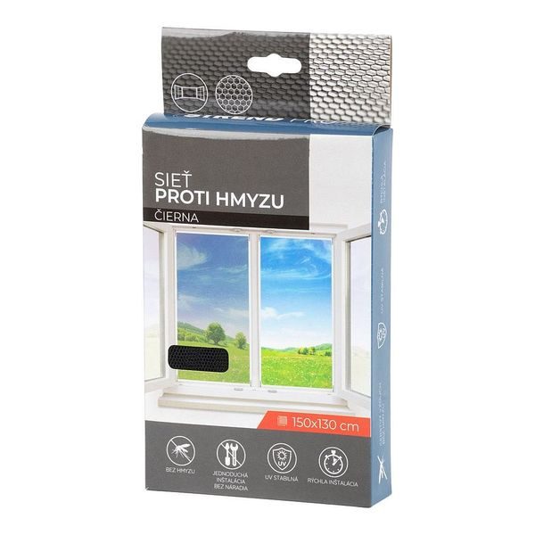 SÍŤ PROTI HMYZU NA SUCHÝ ZIP FLYSCREEN2 150X130CM ČERNÁ - DOPLŇKY A VYCHYTÁVKY{% if zbozi.kategorie.adresa_nazvy[0] != zbozi.kategorie.nazev %} - DŮM A DOMÁCNOST, ELEKTRO..{% endif %}