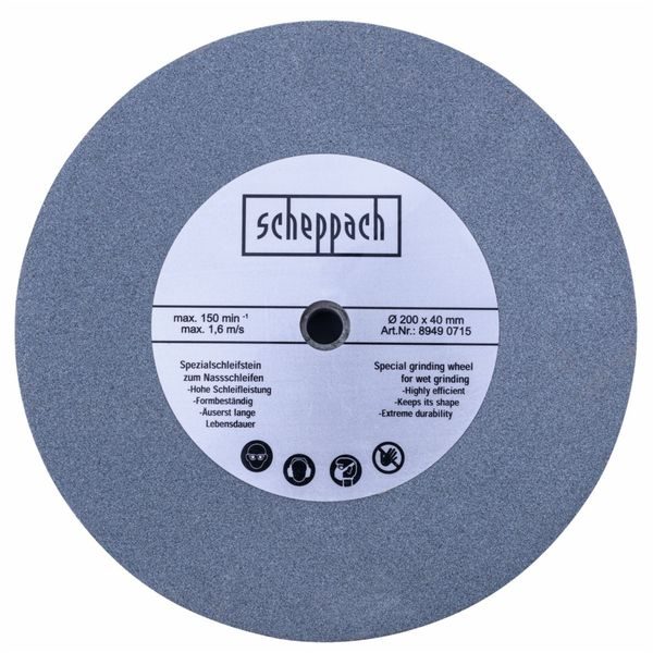 SCHEPPACH BRUSNÝ KOTOUČ ( 200 X 40 X 12 MM, K220 ) PRO TIGER 5000S / TIGER 2000S / NSM 200 / WG 08 - PRO DVOUKOTOUČOVÉ BRUSKY{% if zbozi.kategorie.adresa_nazvy[0] != zbozi.kategorie.nazev %} - PŘÍSLUŠENSTVÍ{% endif %}