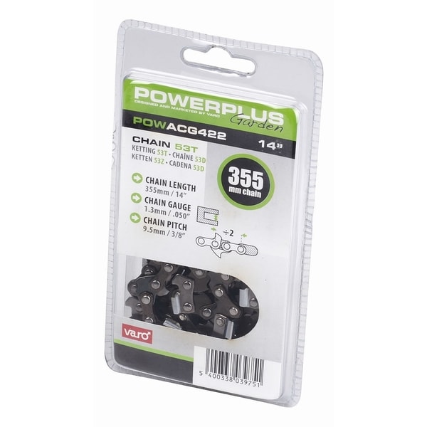 POWERPLUS POWACG422 PILOVÝ ŘETĚZ 14" (350) - 53T - POW - ŘETĚZY - ŘETĚZOVÉ PILY{% if zbozi.kategorie.adresa_nazvy[0] != zbozi.kategorie.nazev %} - ZAHRADA{% endif %}