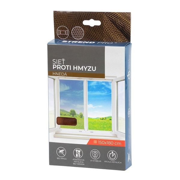 SÍŤ PROTI HMYZU NA SUCHÝ ZIP FLYSCREEN3 150X180CM HNĚDÁ - DOPLŇKY A VYCHYTÁVKY{% if zbozi.kategorie.adresa_nazvy[0] != zbozi.kategorie.nazev %} - DŮM A DOMÁCNOST, ELEKTRO..{% endif %}