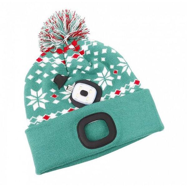 ČEPICE LED S BAMBULÍ, 4XSMD LED, USB, ZELENÁ, UNI - ČEPICE, KŠILTOVKY, PONOŽKY A JINÉ{% if zbozi.kategorie.adresa_nazvy[0] != zbozi.kategorie.nazev %} - PŘÍSLUŠENSTVÍ{% endif %}