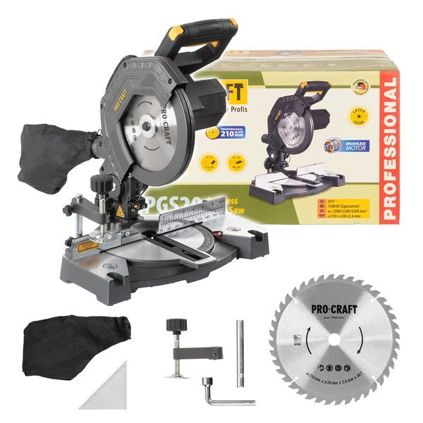 AKU POKOSOVÁ PILA PROCRAFT PGS20BB (BEZ BATERIE A NABÍJEČKY) | PGS20BB PROCRAFT - AKU POKOSOVÉ PILY (KAPOVACÍ){% if zbozi.kategorie.adresa_nazvy[0] != zbozi.kategorie.nazev %} - AKU NÁŘADÍ{% endif %}
