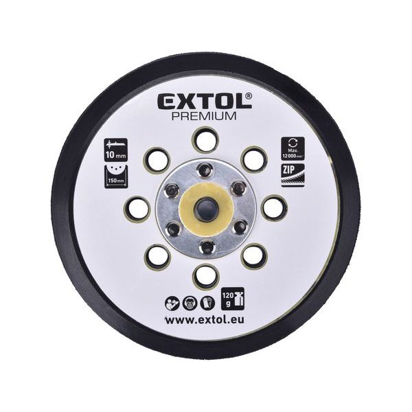 EXTOL PREMIUM NOSIČ KOTOUČŮ, SUCHÝ ZIP, ⌀150MM, 8865038A - PŘÍSLUŠENSTVÍ PRO EXTOL{% if zbozi.kategorie.adresa_nazvy[0] != zbozi.kategorie.nazev %} - NÁHRADNÍ DÍLY{% endif %}
