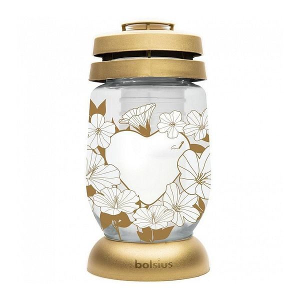 KAHAN BOLSIUS SRDCE ZLATÝ, 23CM, 36H - SVÍČKY, SVÍCNY A JINÉ{% if zbozi.kategorie.adresa_nazvy[0] != zbozi.kategorie.nazev %} - DŮM A DOMÁCNOST, ELEKTRO..{% endif %}