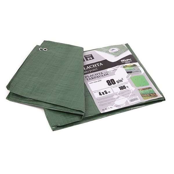 PLACHTA 80G ZELENÁ 4X5M - PLACHTY STANDARD{% if zbozi.kategorie.adresa_nazvy[0] != zbozi.kategorie.nazev %} - DÍLNA A GARÁŽ{% endif %}