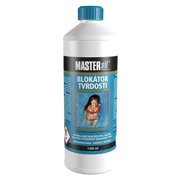 BLOKÁTOR TVRDOSTI MASTERSIL LÁHEV 1L - BAZÉNOVÉ PŘÍSLUŠENSTVÍ A CHEMIE{% if zbozi.kategorie.adresa_nazvy[0] != zbozi.kategorie.nazev %} - ZAHRADA{% endif %}