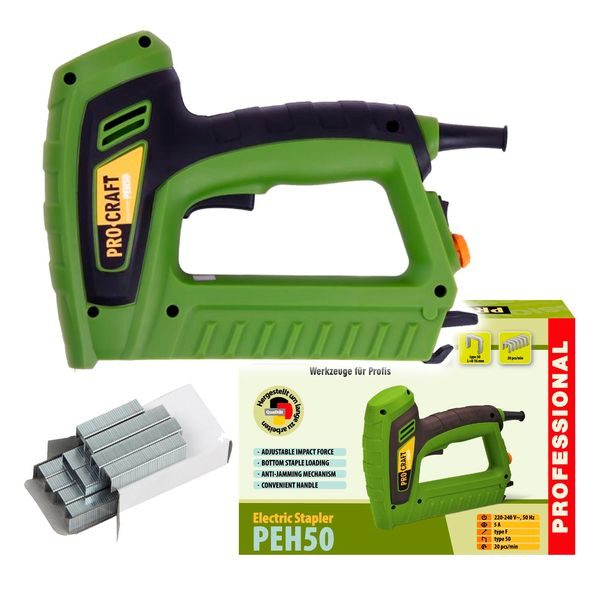 ELEKTRICKÁ SPONKOVAČKA PROCRAFT PEH50 | PEH50 PROCRAFT - SPONKOVAČKY{% if zbozi.kategorie.adresa_nazvy[0] != zbozi.kategorie.nazev %} - ELEKTRICKÉ NÁŘADÍ{% endif %}