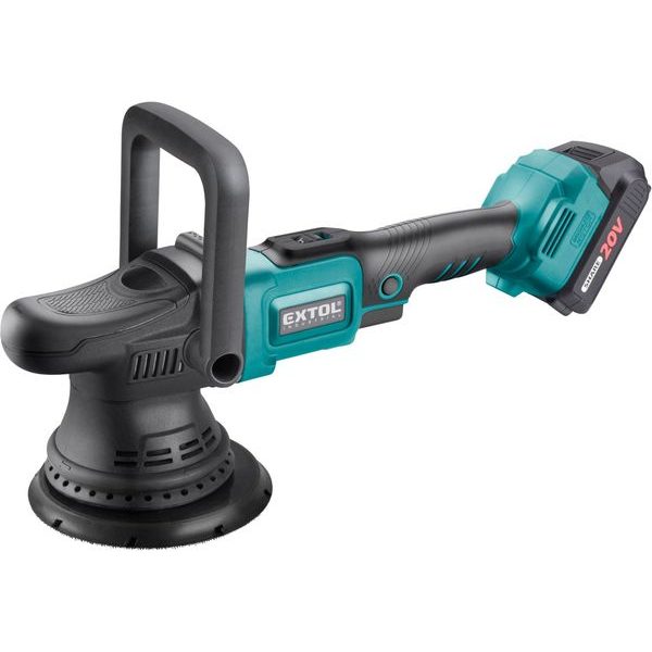 EXTOL INDUSTRIAL LEŠTIČKA ORBITÁLNÍ AKU SHARE20V, 150MM, BRUSHLESS, 2AH, 8791844 - AKU LEŠTIČKY{% if zbozi.kategorie.adresa_nazvy[0] != zbozi.kategorie.nazev %} - AKU NÁŘADÍ{% endif %}