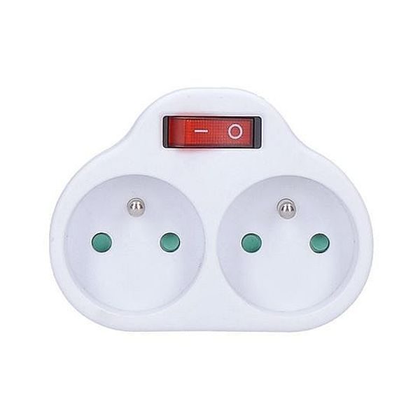 ROZBOČKA 2X10A, BÍLÁ, VYPÍNAČ - ROZBOČKY / ROZDVOJKY, ROZTROJKY 230V{% if zbozi.kategorie.adresa_nazvy[0] != zbozi.kategorie.nazev %} - DŮM A DOMÁCNOST, ELEKTRO..{% endif %}