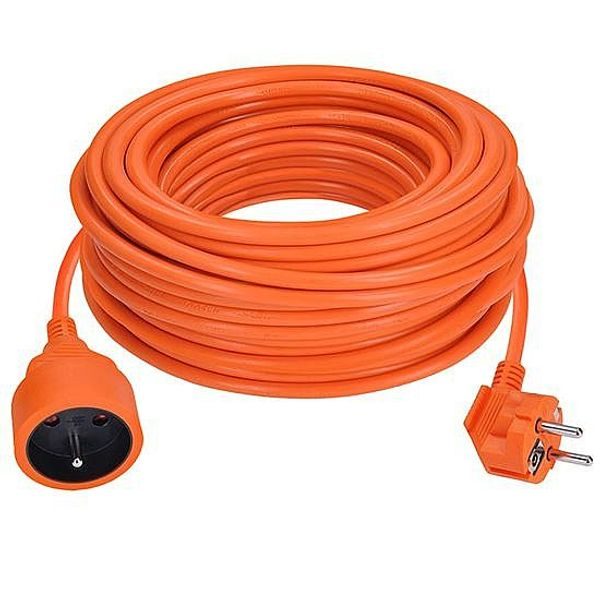 PRODLUŽOVACÍ PŘÍVOD 1Z, ORANŽOVÝ KABEL, SPOJKA, 25M, 3 X 1,5MM2, ORANŽOVÁ - PRODLUŽOVACÍ KABELY{% if zbozi.kategorie.adresa_nazvy[0] != zbozi.kategorie.nazev %} - PŘÍSLUŠENSTVÍ{% endif %}