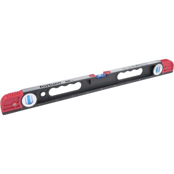 FORTUM VODOVÁHA KOVOVÁ S MAGNETY, 600MM, 3LIBELY (1X360°OTOČNÁ), 4783546 - VODOVÁHY{% if zbozi.kategorie.adresa_nazvy[0] != zbozi.kategorie.nazev %} - MĚŘÍCÍ TECHNIKA{% endif %}