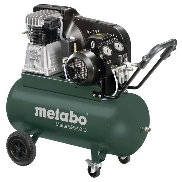 METABO MEGA 550-90 D - OLEJOVÉ KOMPRESORY{% if zbozi.kategorie.adresa_nazvy[0] != zbozi.kategorie.nazev %} - PNEU NÁŘADÍ{% endif %}