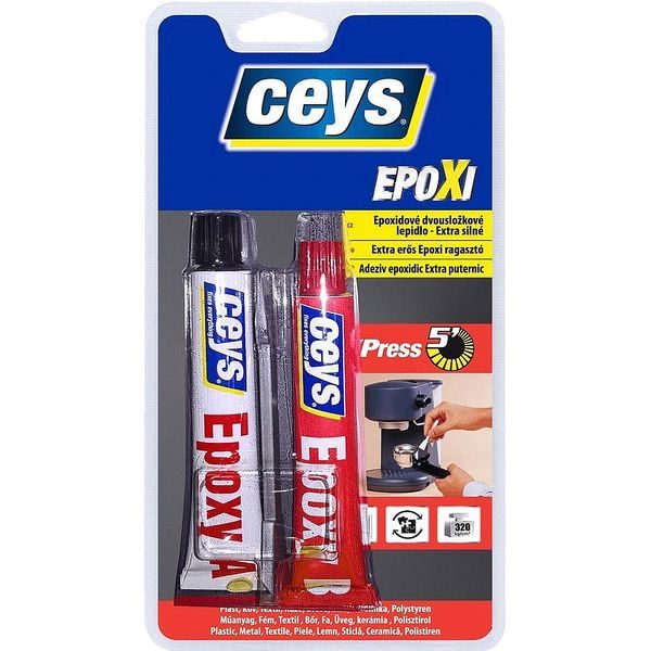 EPOXIDOVÉ LEPIDLO CEYS EPOXICEYS RYCHLE TVRDNOUCÍ 30ML - LEPIDLA{% if zbozi.kategorie.adresa_nazvy[0] != zbozi.kategorie.nazev %} - DÍLNA A GARÁŽ{% endif %}