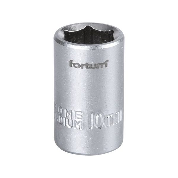 FORTUM HLAVICE NÁSTRČNÁ 1/4", 10MM, L 25MM, 4701410 - NÁSTRČNÉ HLAVICE, OŘECHY{% if zbozi.kategorie.adresa_nazvy[0] != zbozi.kategorie.nazev %} - RUČNÍ NÁŘADÍ{% endif %}