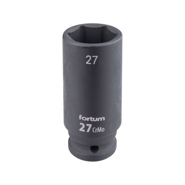 FORTUM HLAVICE NÁSTRČNÁ RÁZOVÁ 1/2", 27MM, L 78MM, CRMOV, 4703227 - RÁZOVÉ HLAVICE{% if zbozi.kategorie.adresa_nazvy[0] != zbozi.kategorie.nazev %} - RUČNÍ NÁŘADÍ{% endif %}