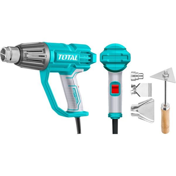 TOTAL PISTOLE HORKOVZDUŠNÁ, 2000W, INDUSTRIAL, TB20078 - HORKOVZDUŠNÉ PISTOLE{% if zbozi.kategorie.adresa_nazvy[0] != zbozi.kategorie.nazev %} - ELEKTRICKÉ NÁŘADÍ{% endif %}