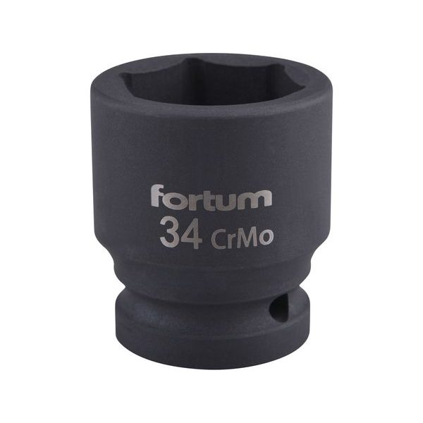 FORTUM HLAVICE NÁSTRČNÁ RÁZOVÁ 3/4", 34MM, L 57MM, CRMOV, 4703034 - RÁZOVÉ HLAVICE{% if zbozi.kategorie.adresa_nazvy[0] != zbozi.kategorie.nazev %} - RUČNÍ NÁŘADÍ{% endif %}