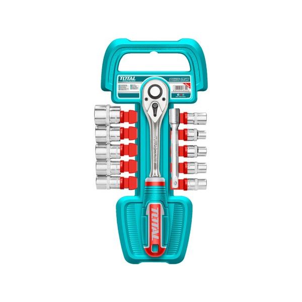 TOTAL HLAVICE NÁSTRČNÉ 1/2", SADA 12KS, INDUSTRIAL, CRV, THT141121 - ZNAČKA TOTAL{% if zbozi.kategorie.adresa_nazvy[0] != zbozi.kategorie.nazev %} - ELEKTRICKÉ NÁŘADÍ{% endif %}