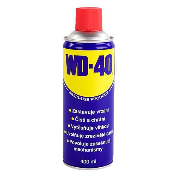 UNIVERZÁLNÍ MAZIVO WD-40 400ML - OLEJE VE SPREJI{% if zbozi.kategorie.adresa_nazvy[0] != zbozi.kategorie.nazev %} - PŘÍSLUŠENSTVÍ{% endif %}