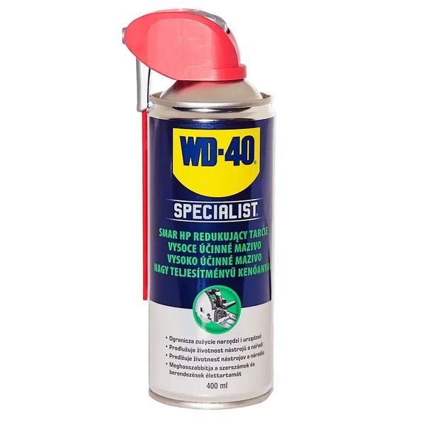 VYSOCE ÚČINNÉ MAZIVO WD-40 SPECIALIST, 400ML - OLEJE VE SPREJI{% if zbozi.kategorie.adresa_nazvy[0] != zbozi.kategorie.nazev %} - PŘÍSLUŠENSTVÍ{% endif %}