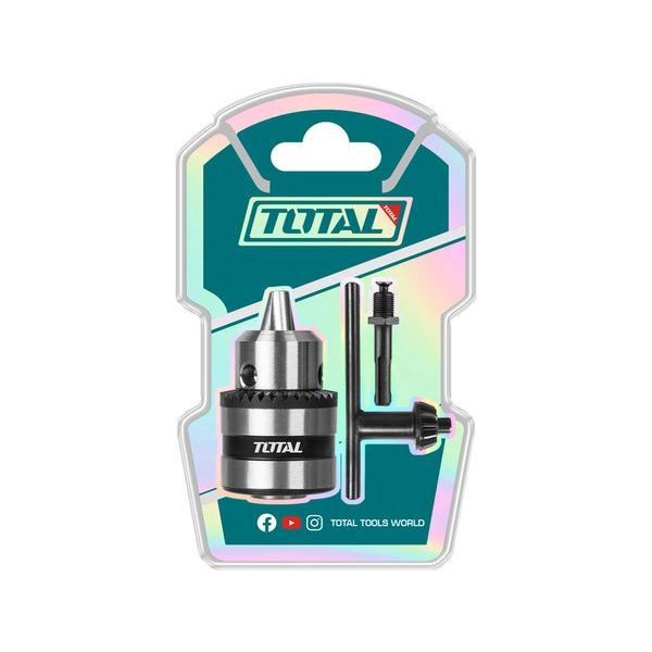 TOTAL HLAVA NA VRTAČKU S REDUKCÍ, INDUSTRIAL, PRŮMĚR VRTÁKU: 1,5-13MM, TAC451301.1 - OZUBENÁ SKLÍČIDLA{% if zbozi.kategorie.adresa_nazvy[0] != zbozi.kategorie.nazev %} - PŘÍSLUŠENSTVÍ{% endif %}