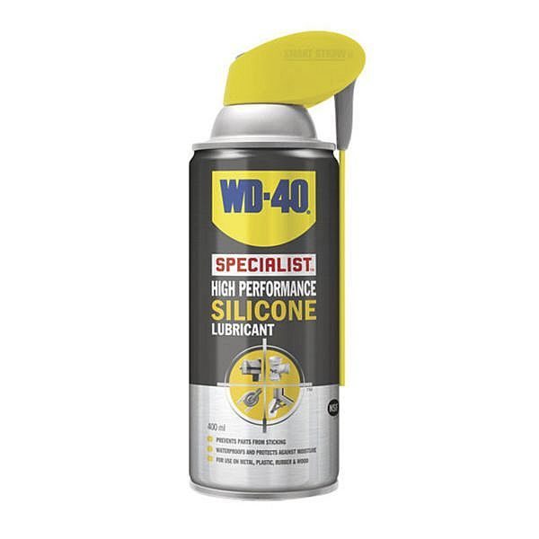 VYSOCE ÚČINNÉ SILIKONOVÉ MAZIVO WD-40 SPECIALIST, 400ML - OLEJE VE SPREJI{% if zbozi.kategorie.adresa_nazvy[0] != zbozi.kategorie.nazev %} - PŘÍSLUŠENSTVÍ{% endif %}