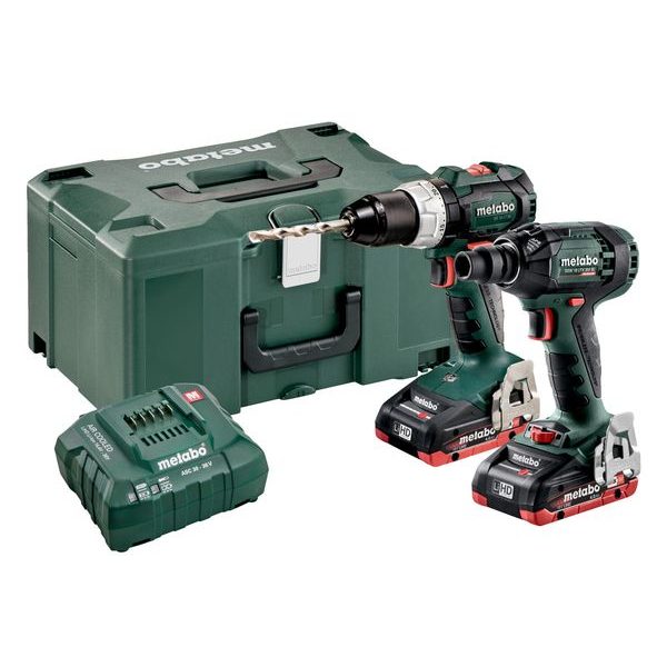 METABO SSW 18 LTX 300BL+BS 18 LT BL 2X4,0AH# - COMBO SADY METABO{% if zbozi.kategorie.adresa_nazvy[0] != zbozi.kategorie.nazev %} - METABO-SHOP{% endif %}