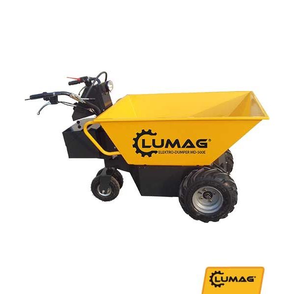 MINI DUMPER LUMAG MD 500E - MOTOROVÉ VOZÍKY, KOLEČKA{% if zbozi.kategorie.adresa_nazvy[0] != zbozi.kategorie.nazev %} - STAVEBNÍ TECHNIKA{% endif %}